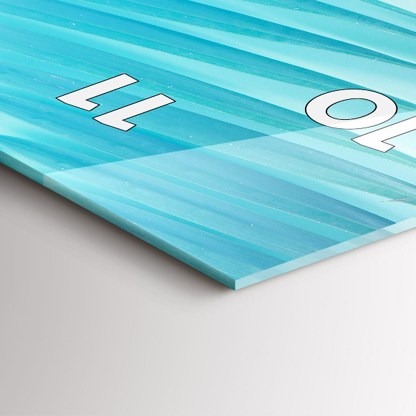 Vertikálne hodiny Tropická palma