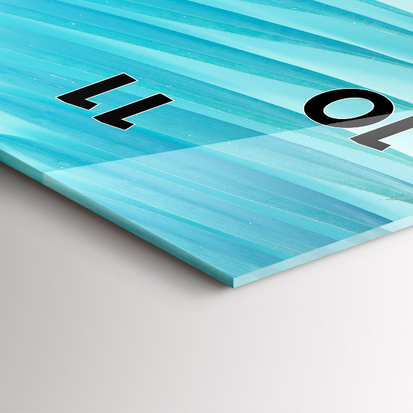 Vertikálne hodiny Tropická palma