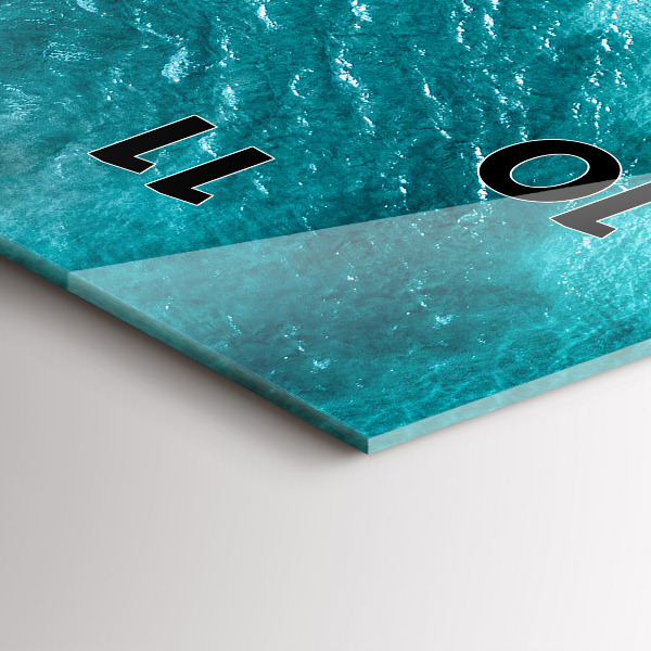 Vertikálne hodiny Ľudia na morskej pláži