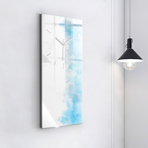 Vertikálne hodiny Maľované škvrny