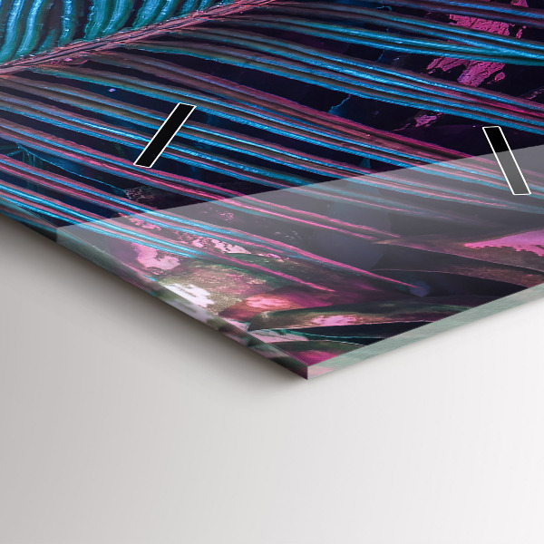 Vertikálne hodiny Exotické kvety