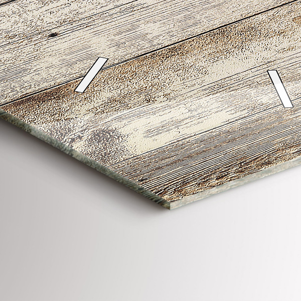 Vertikálne hodiny Drevené panely