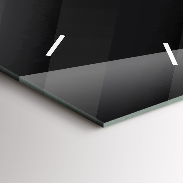 Vertikálne hodiny Vzor tmavých stien