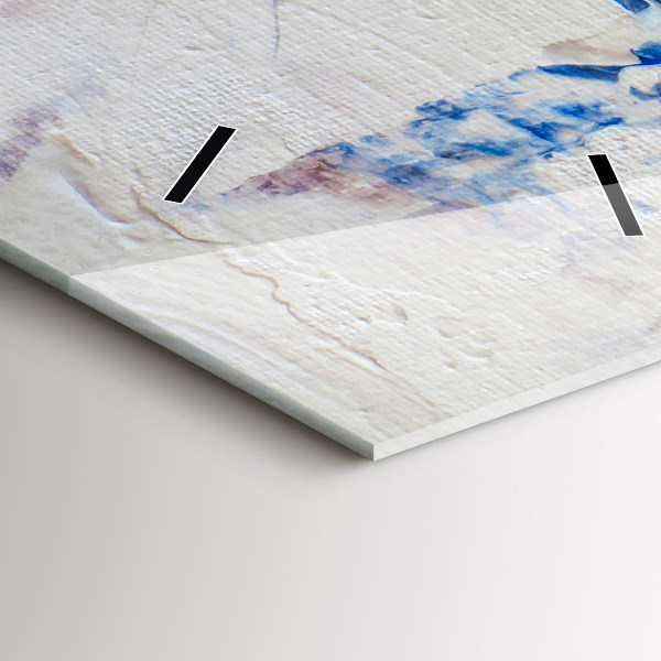 Vertikálne hodiny Abstraktné farby textúry