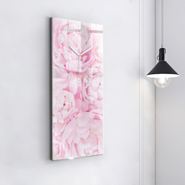 Vertikálne hodiny Kvitnúce kvety