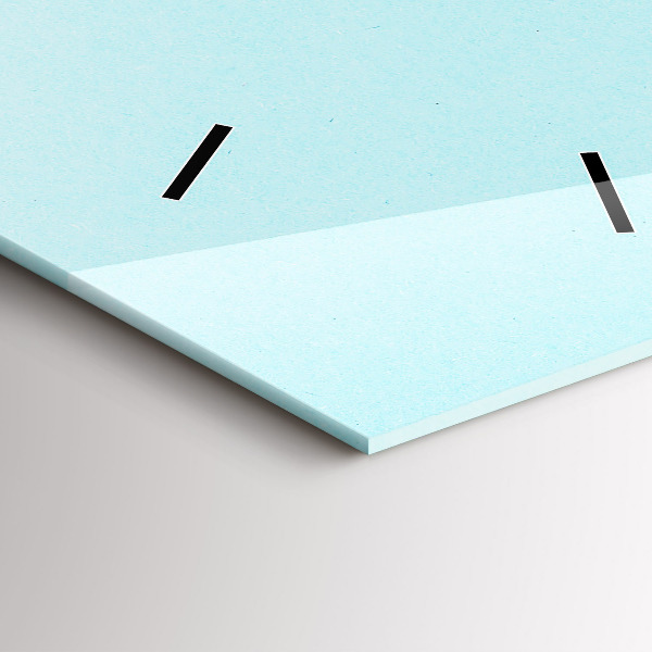 Vertikálne hodiny Pastelový vzor