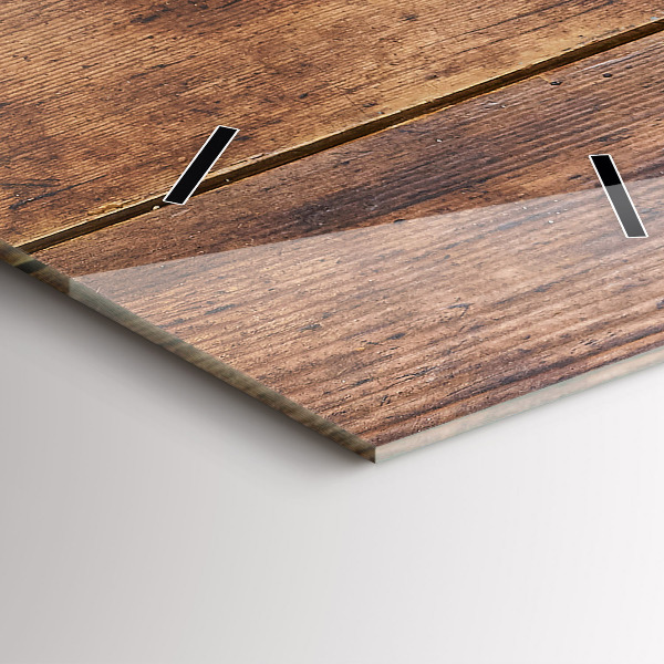 Vertikálne hodiny Rustikálne drevo