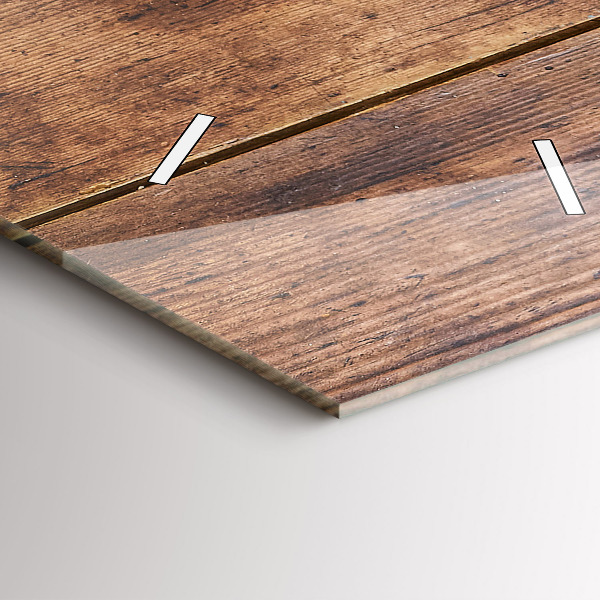 Vertikálne hodiny Rustikálne drevo