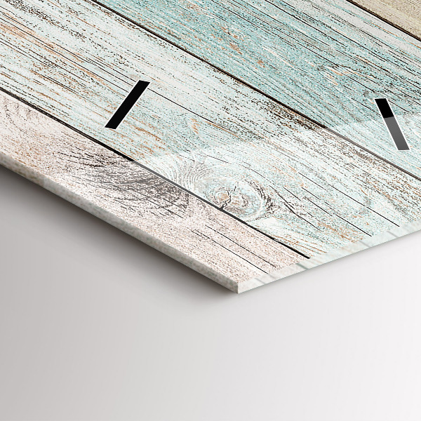 Vertikálne hodiny Farebné dosky