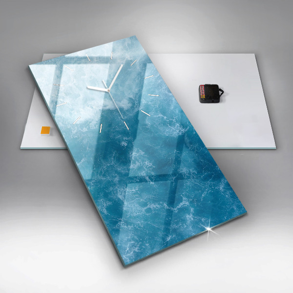 Vertikálne hodiny Morská voda