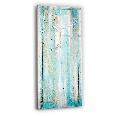 Vertikálne hodiny Modré dosky