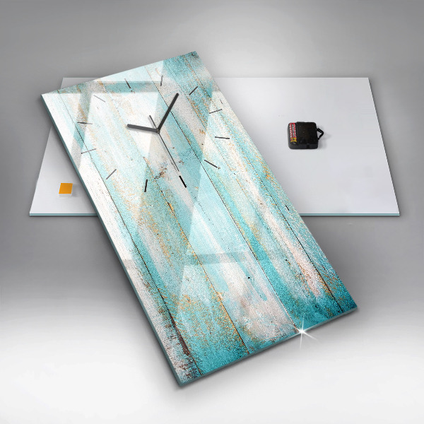 Vertikálne hodiny Modré dosky