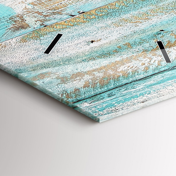 Vertikálne hodiny Modré dosky