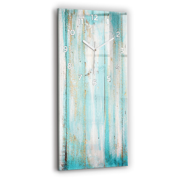 Vertikálne hodiny Modré dosky
