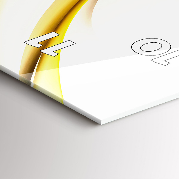 Vertikálne hodiny Vlnová abstrakcia