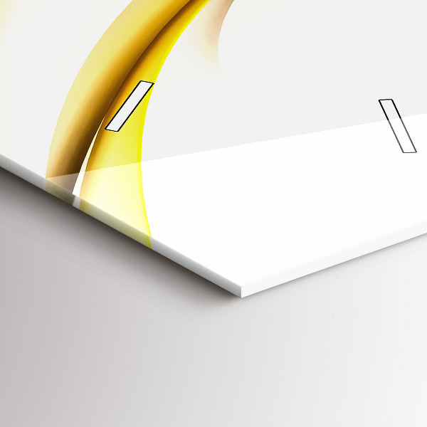 Vertikálne hodiny Vlnová abstrakcia