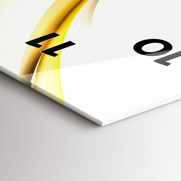 Vertikálne hodiny Vlnová abstrakcia