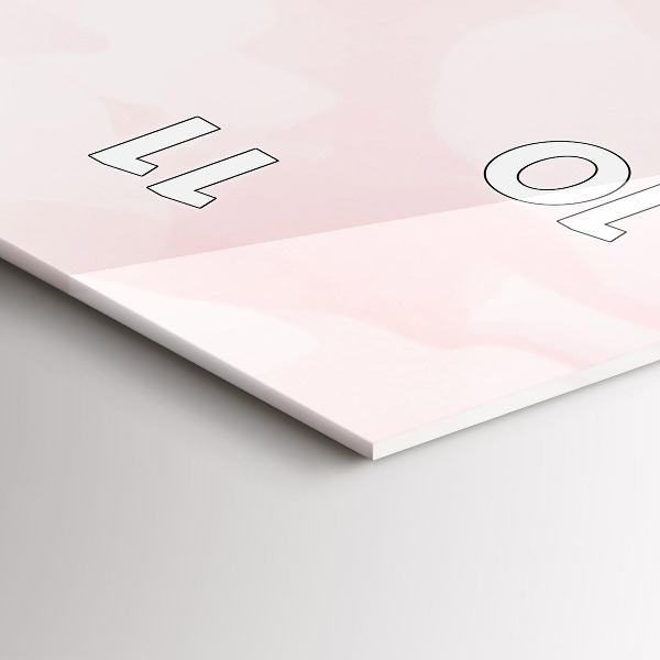 Vertikálne hodiny Kvitnúce ruže