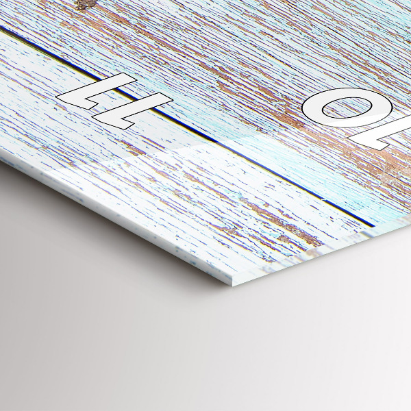 Vertikálne hodiny Pastelové drevo