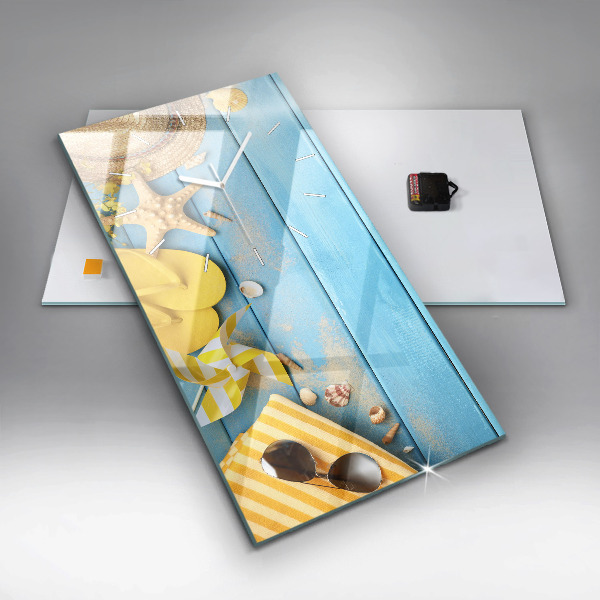 Vertikálne hodiny Plážové doplnky a dosky