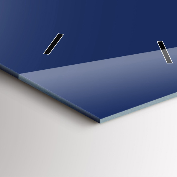 Vertikálne hodiny Námornícka modrá farba