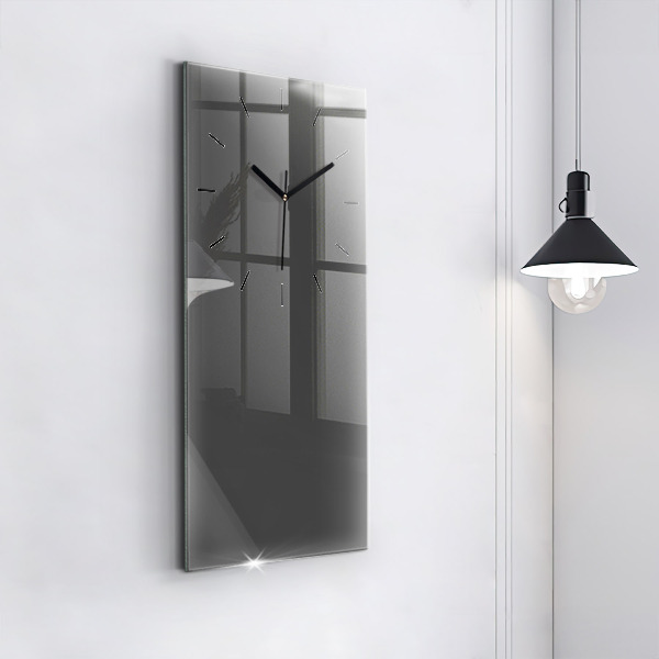Vertikálne hodiny Farba šedá