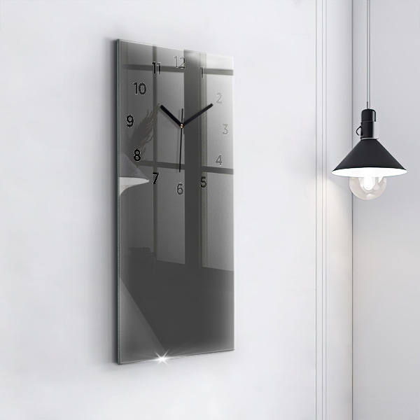 Vertikálne hodiny Farba šedá