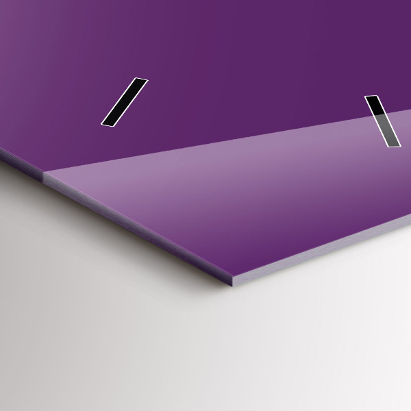 Vertikálne hodiny Fialová