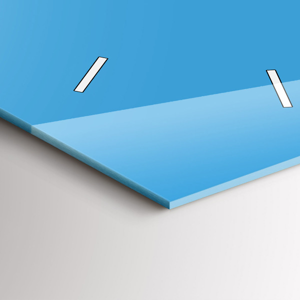 Vertikálne hodiny Farba modrá