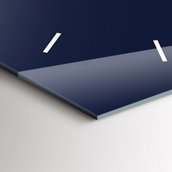 Vertikálne hodiny Tmavá námornícka modrá farba