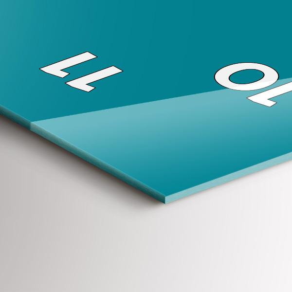 Vertikálne hodiny Farba mora