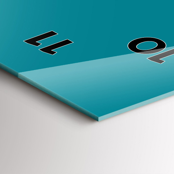 Vertikálne hodiny Farba mora