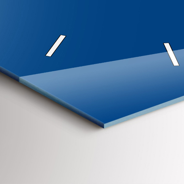 Vertikálne hodiny Farba modrá