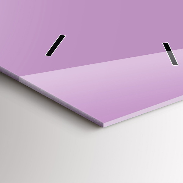 Vertikálne hodiny Lila farba