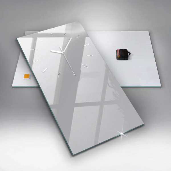 Vertikálne hodiny Svetlo šedá farba