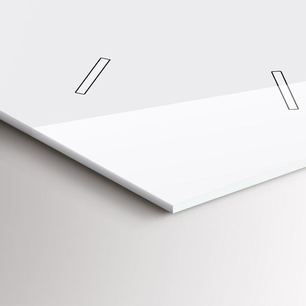 Vertikálne hodiny Farba tmavo biela