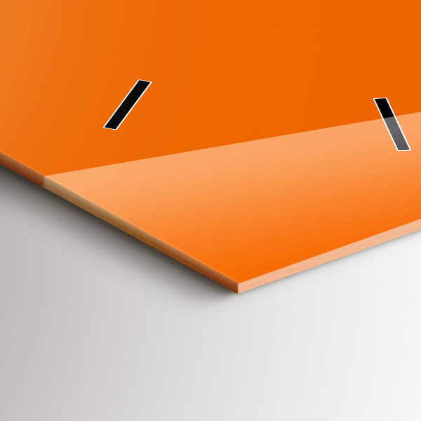 Vertikálne hodiny Oranžová farba