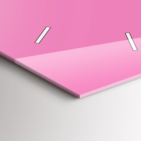 Vertikálne hodiny Farba ružová