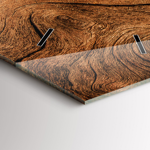 Vertikálne hodiny Staré drevo