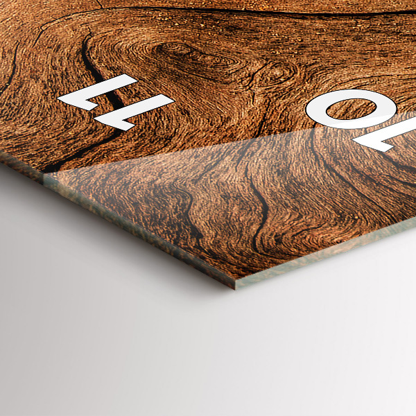 Vertikálne hodiny Staré drevo