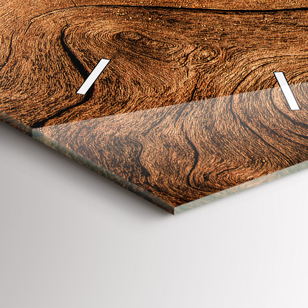 Vertikálne hodiny Staré drevo