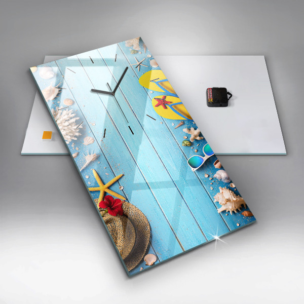 Vertikálne hodiny Plážové doplnky