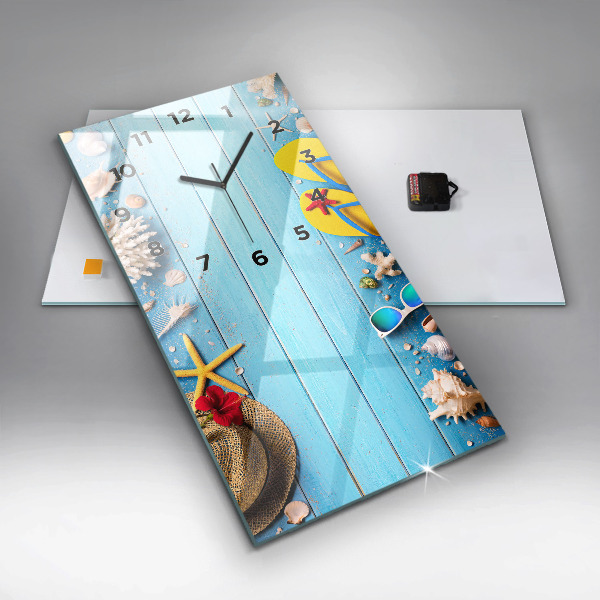 Vertikálne hodiny Plážové doplnky