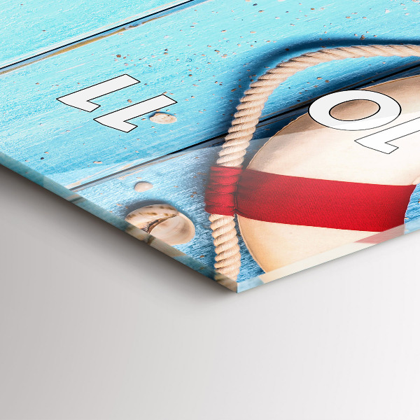 Vertikálne hodiny Plážové doplnky