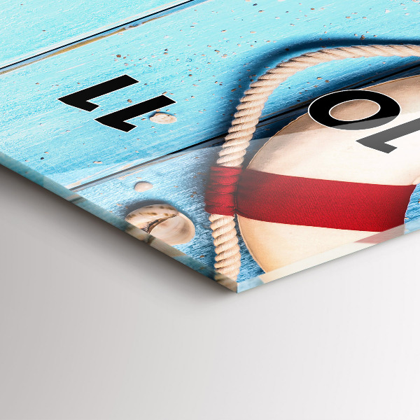 Vertikálne hodiny Plážové doplnky