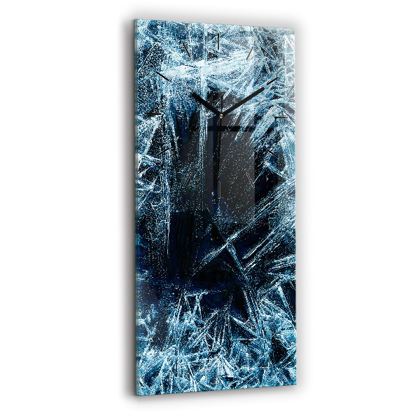 Vertikálne hodiny Zamrznutá stena