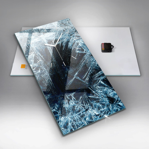 Vertikálne hodiny Zamrznutá stena