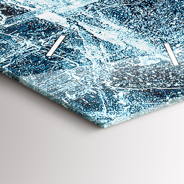 Vertikálne hodiny Zamrznutá stena