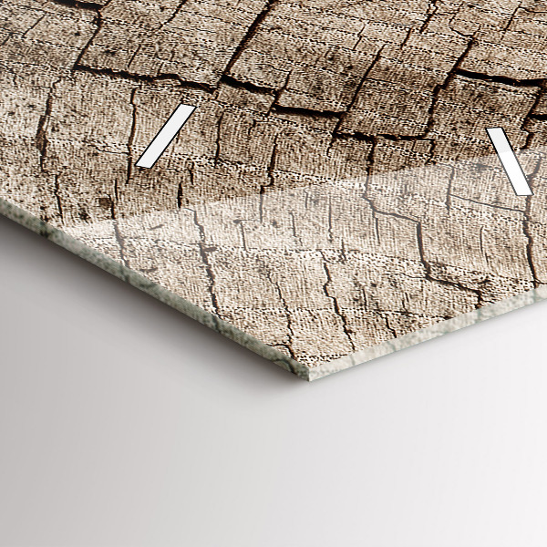 Vertikálne hodiny Starý drevený peň