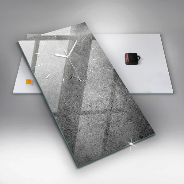 Vertikálne hodiny Priemyselná stena